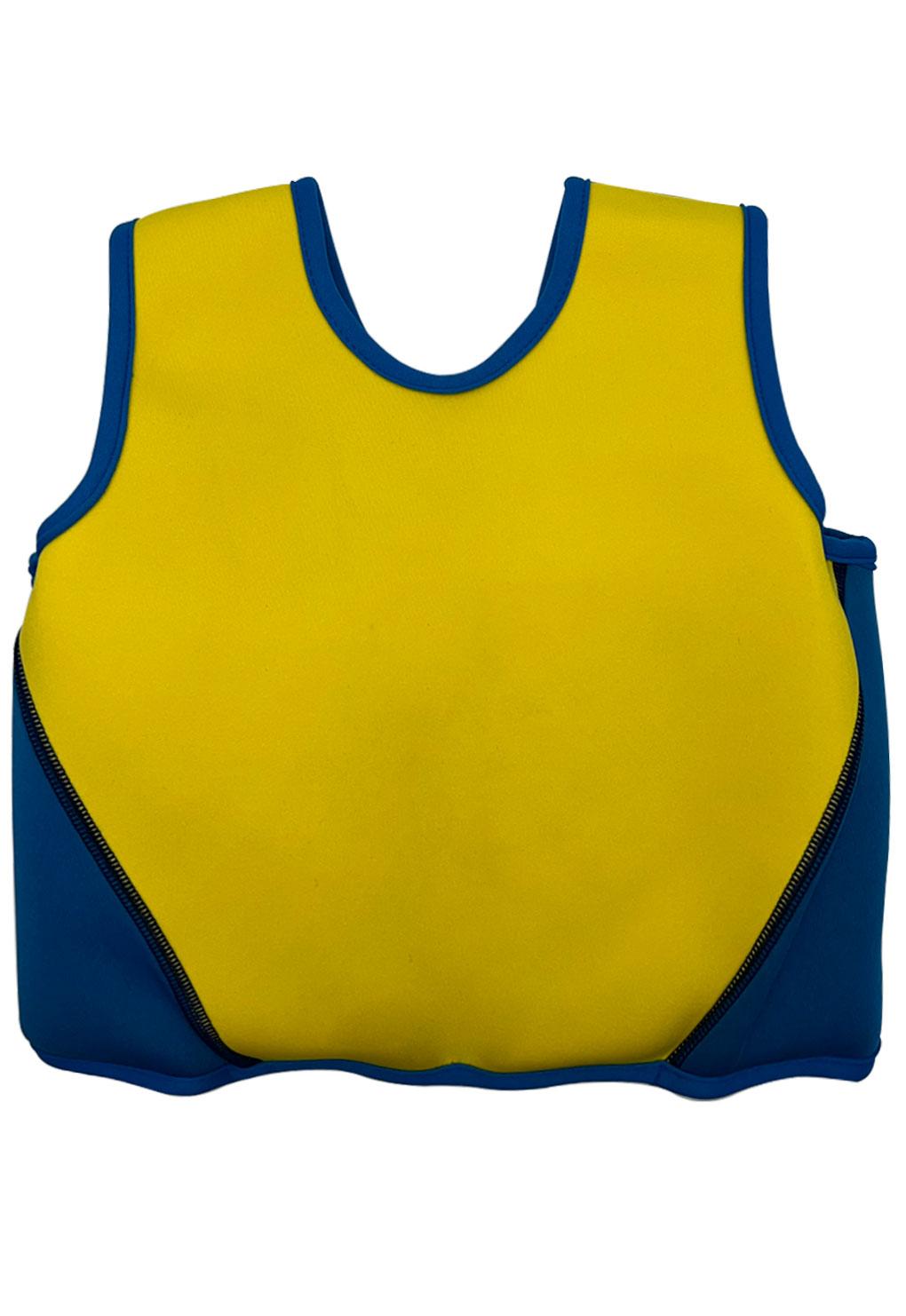 Chaqueta flotador azul niño