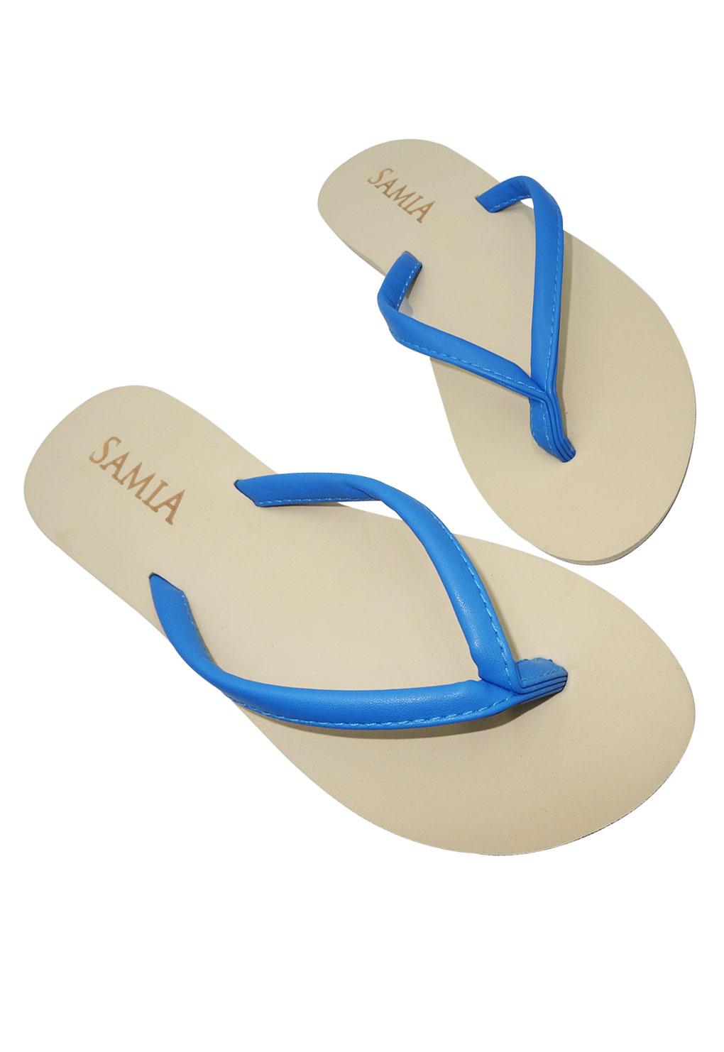 Hawaiana mujer clásicas azul