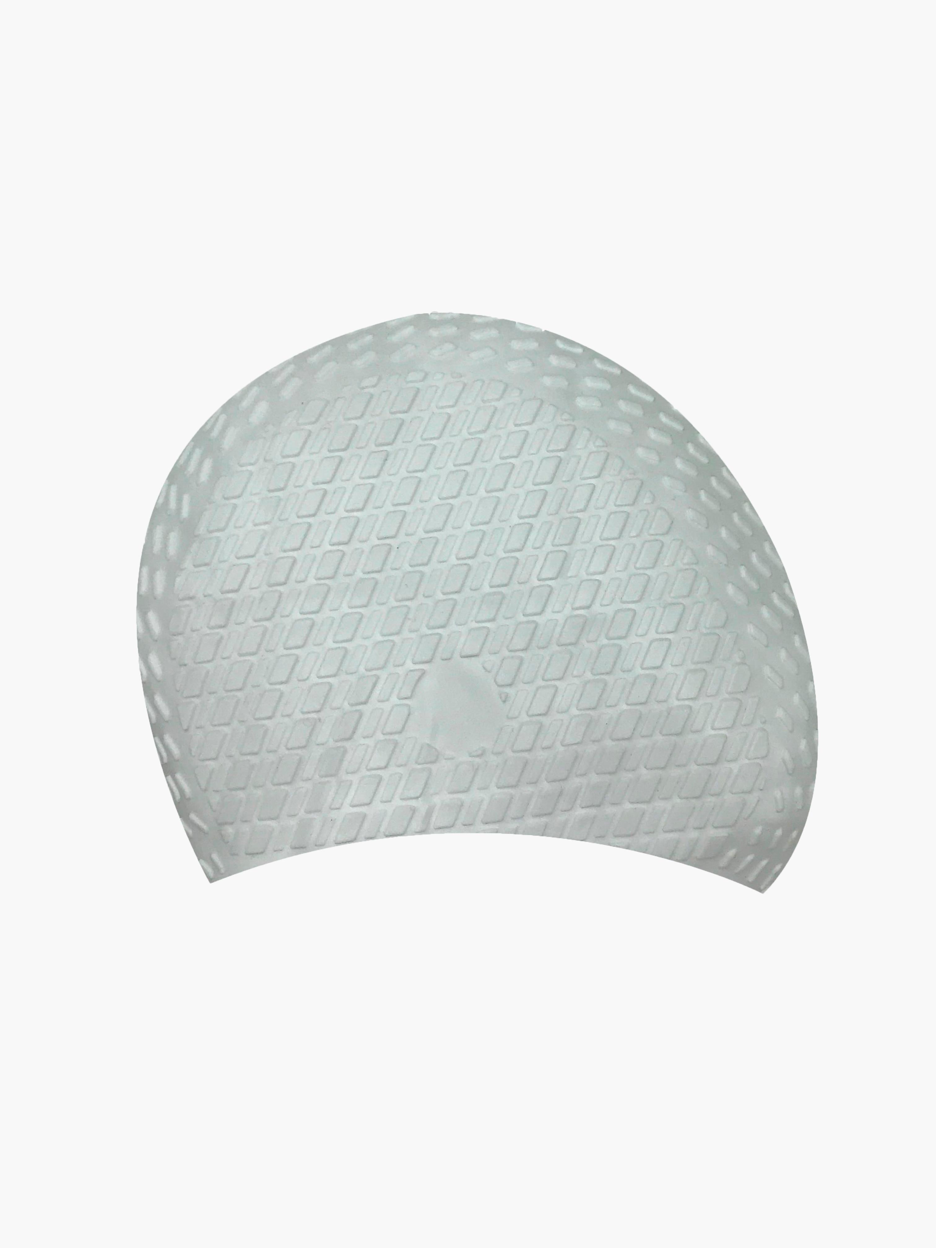 Gorro goma grande natación blanco