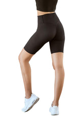Calza Biker Efecto Push Up Negra