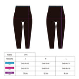 Calza básica tiro alto negra