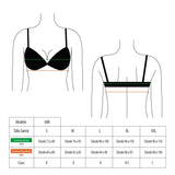 Bikini básico estampado fucsia