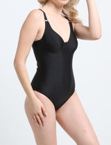 Traje de baño enterito básico negro