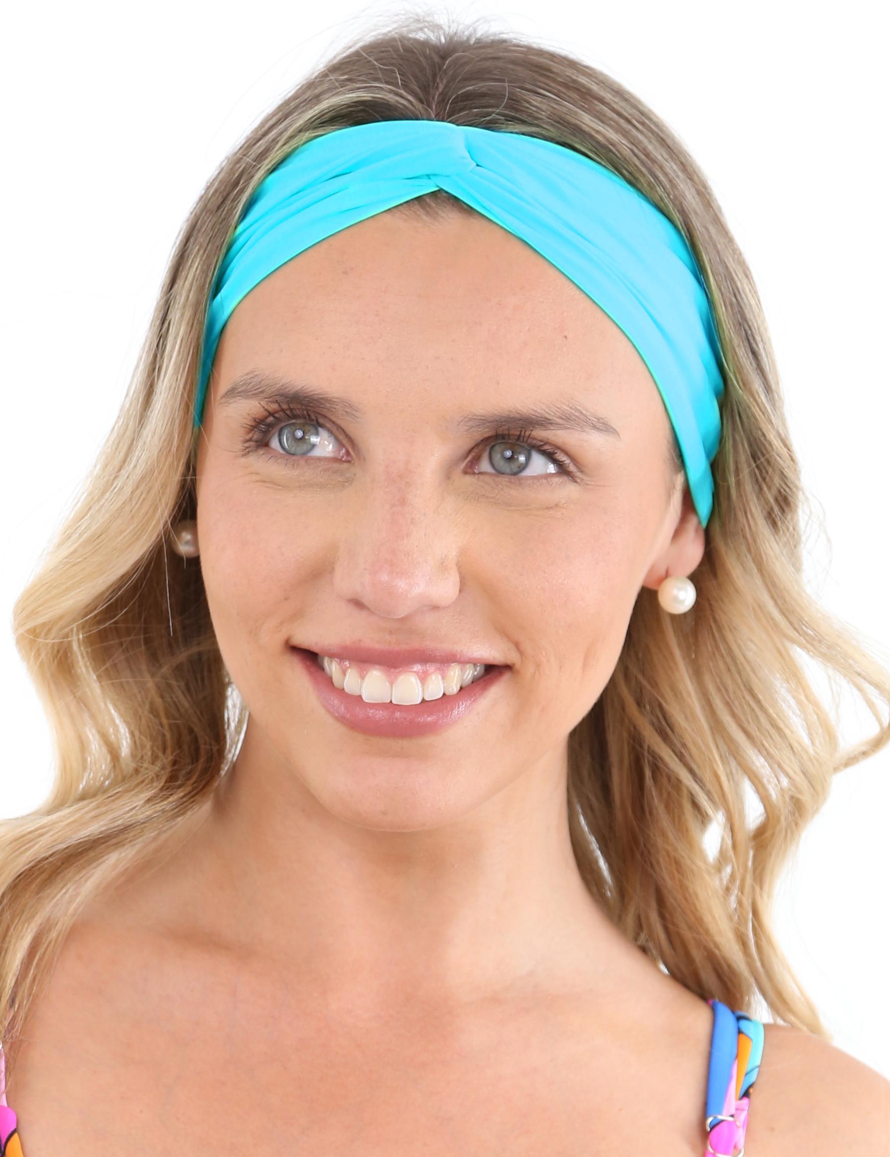 Cintillo para pelo turquesa