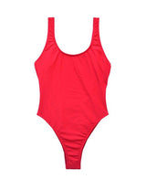 Enterito baywatch color rojo