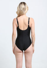 Traje de baño enterito básico negro