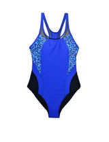 Deportivo con transparencia color azul