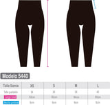 Calza con bolsillo de malla gris claro