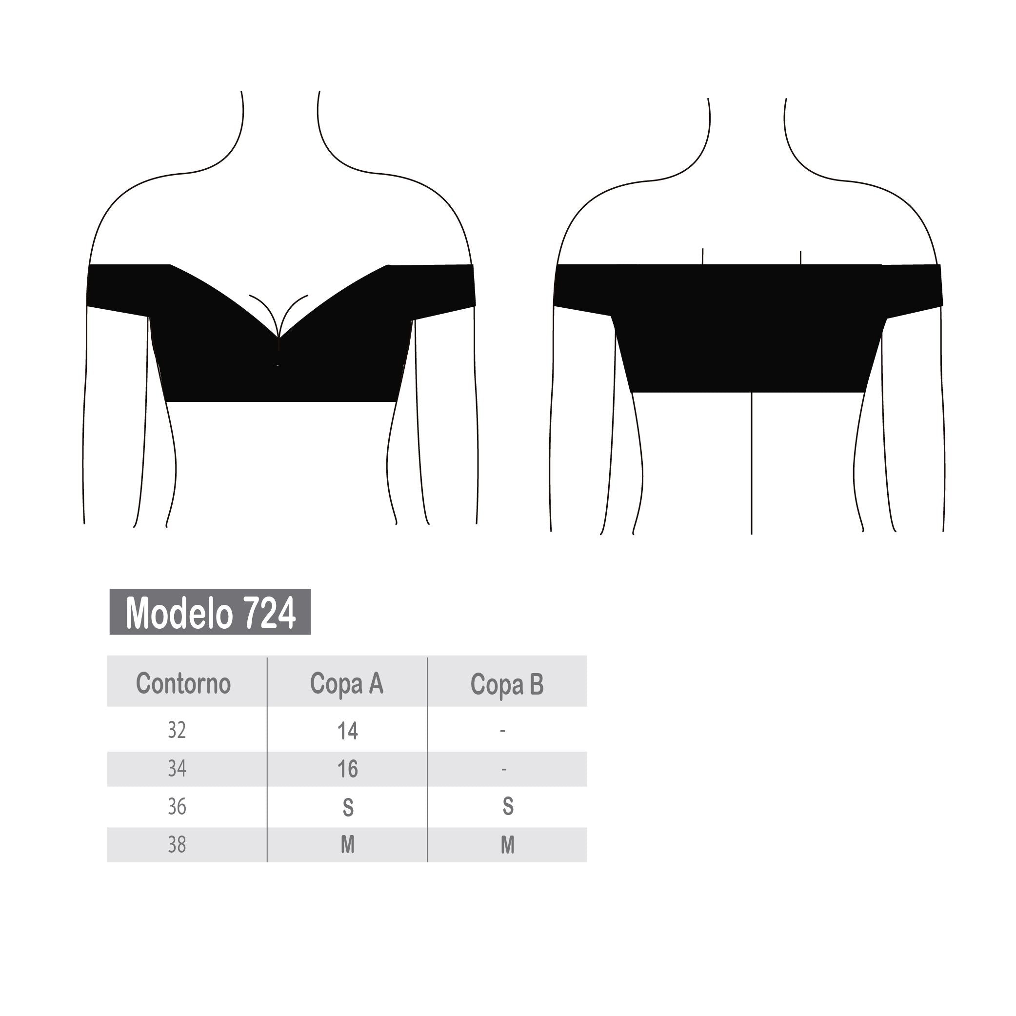 Black printed bikini top