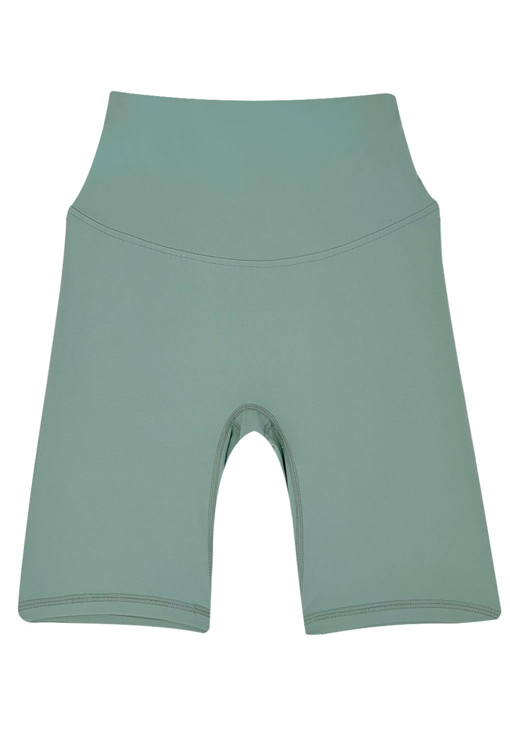 Calza corta deportiva estilo biker verde