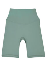 Calza corta deportiva estilo biker verde