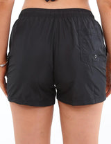 Black short swimsuit