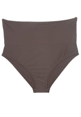 Bikini calzón pin up doble uso cafe