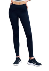 Calza básica con bolsillo negra