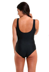 Traje de baño modelador color negro