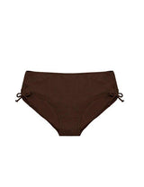 Bikini calzón ajustable caderas café