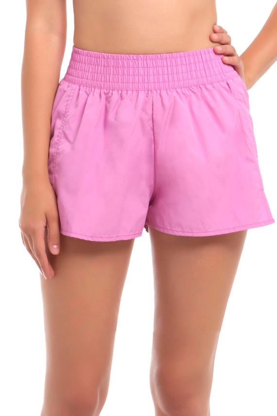 Purple quick-drying beach shorts