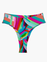 Bikini pin up tanga estampado verde