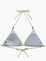 Classic beige triangle bikini