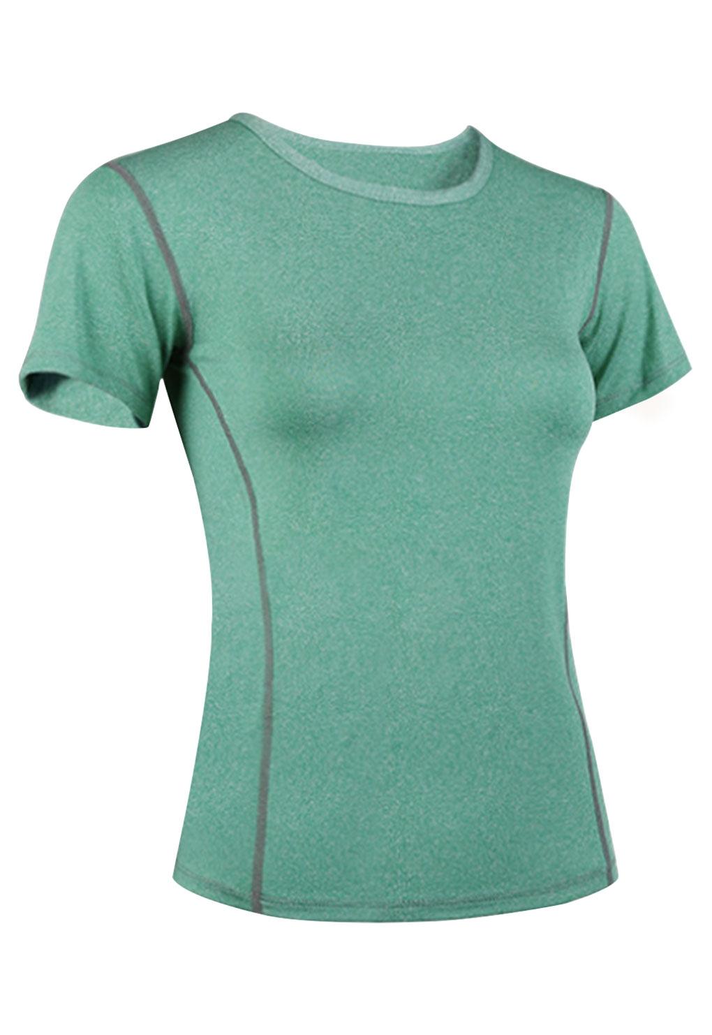 Polera deportiva básica naranja