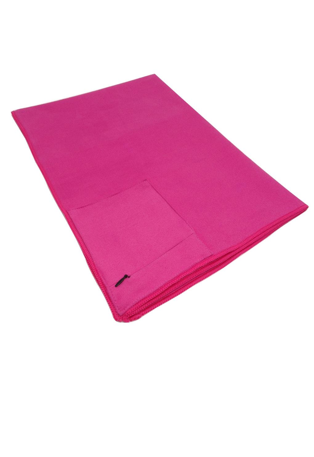 Toalla de microfibra secado rápido chica fucsia