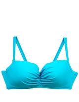 Bikini busto grande turquesa