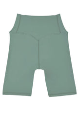 Calza corta deportiva estilo biker verde