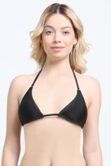 Bikini triangulo amarras negro