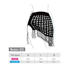 Pareo falda Corta blanca