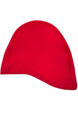 Gorro para piscina de lycra rojo