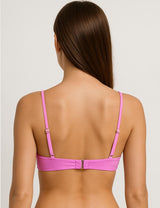 Bikini triangulo con nudo lila