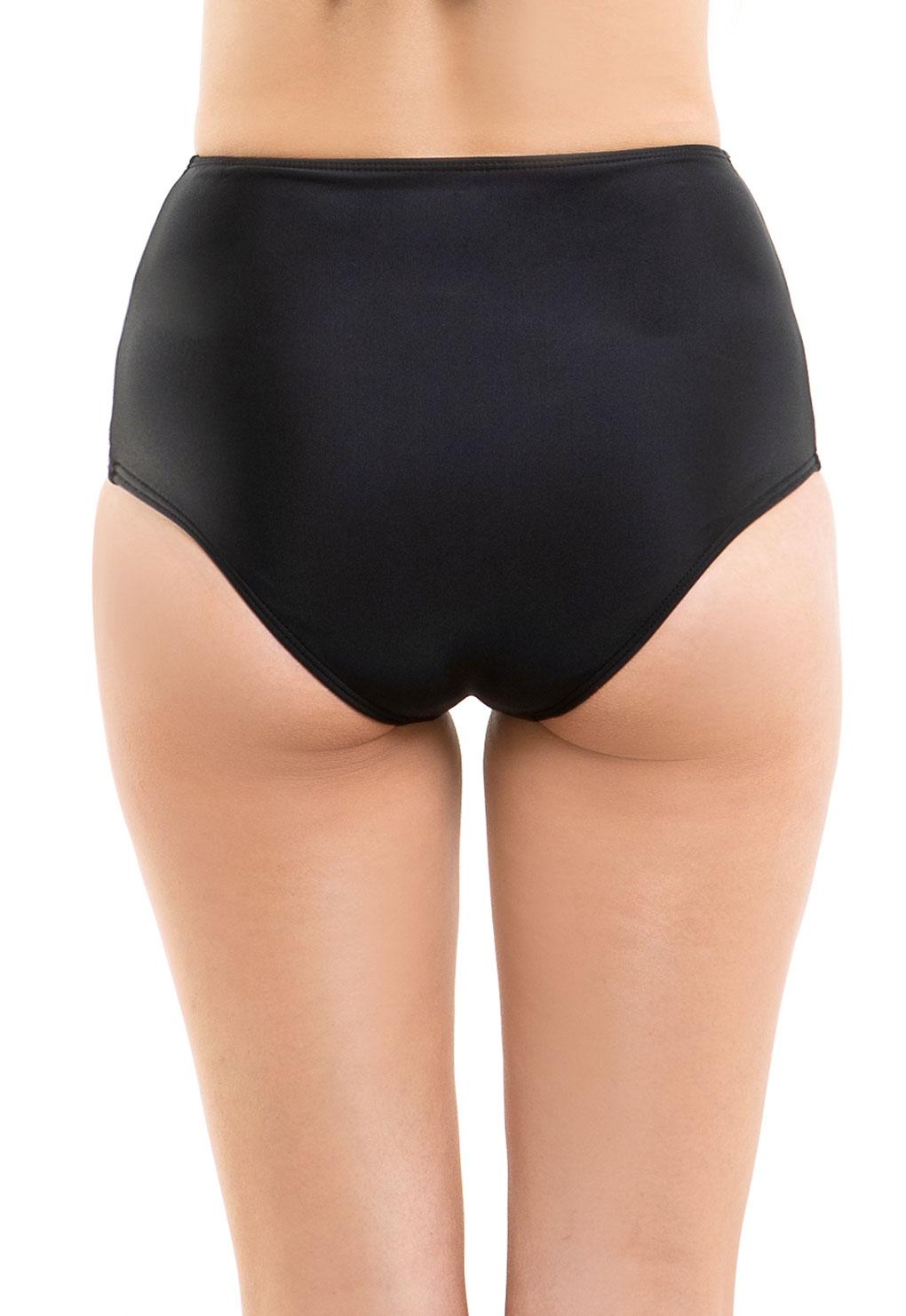 Bikini pin up clásico negro