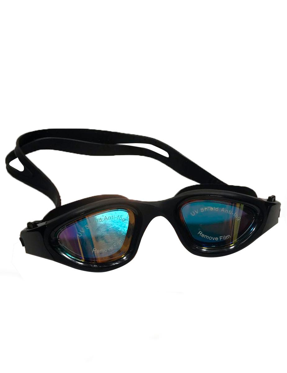 Lentes de natación espejados negro
