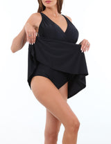Traje de baño falda negro