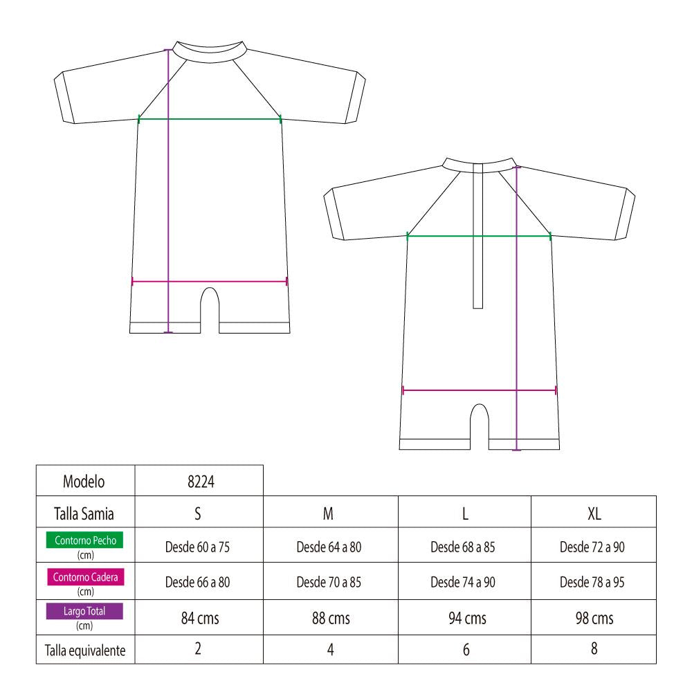 Fuchsia boy's jumpsuit