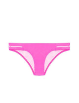 Fuchsia openwork bikini briefs