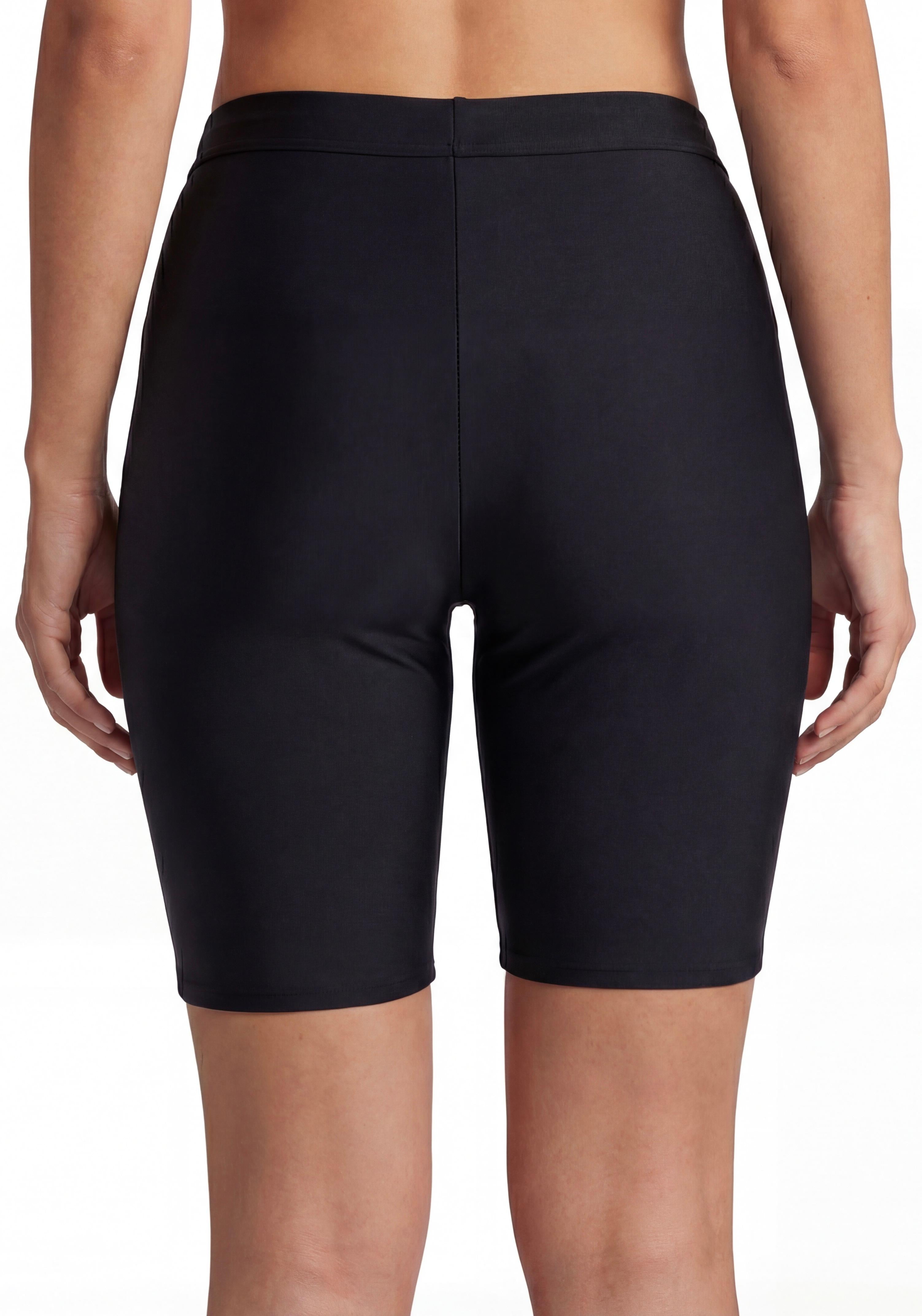 Traje de baño calza biker básica negra