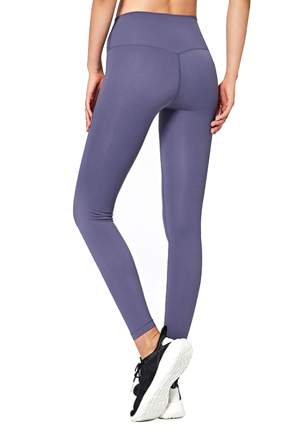 Calza sin costura delantera verde