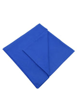 Toalla de microfibra secado rápido grande azul