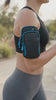 Bolso de brazo celeste
