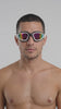 Lentes de natación espejados blanco