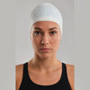 Gorro goma grande natación blanco