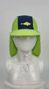 Gorro niño traje de baño verde protección solar