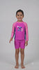 Traje de baño niña con filtro UV fucsia