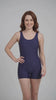 Traje de baño Deportivo media pierna azul marino