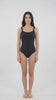 Traje de baño deportivo reductor negro