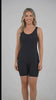 Traje de Baño Deportivo Natacion Pierna Larga Negro