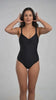 Traje de baño enterito con cheeky negro