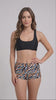 Bikini con barba copa B-C negro