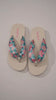 Sandalias mujer estampado flores